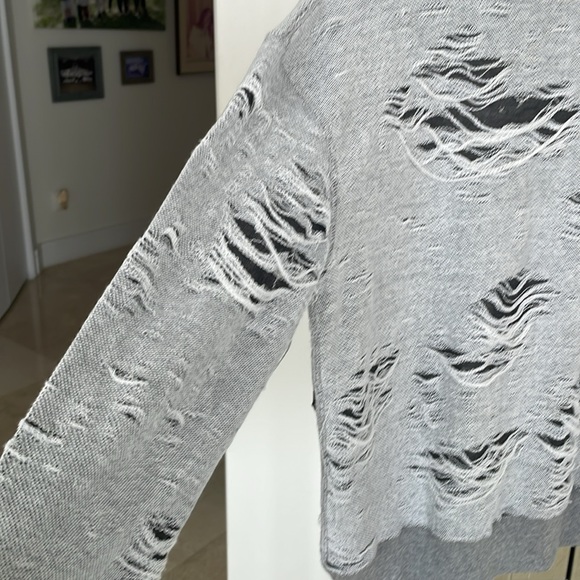 PEYTON JENSEN RIPPED LOOKING PULLOVER - Picture 6 of 8